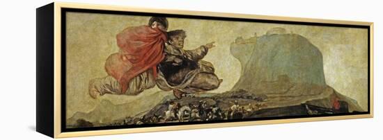 Asmodea or Fantastic Vision-Francisco de Goya-Framed Premier Image Canvas