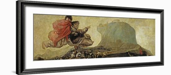 Asmodea or Fantastic Vision-Francisco de Goya-Framed Giclee Print