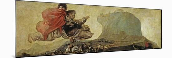 Asmodea or Fantastic Vision-Francisco de Goya-Mounted Giclee Print