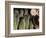 Asparagus and Mushrooms at Stall in Pike Place Market, Seattle, Washington, USA-Connie Ricca-Framed Photographic Print