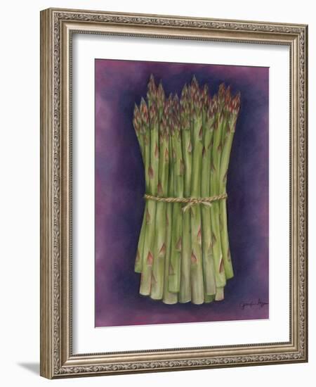 Asparagus-Jennifer Goldberger-Framed Art Print