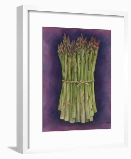 Asparagus-Jennifer Goldberger-Framed Art Print