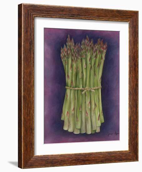 Asparagus-Jennifer Goldberger-Framed Art Print