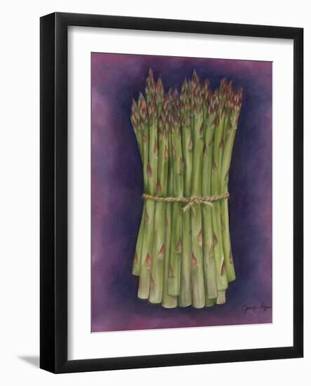 Asparagus-Jennifer Goldberger-Framed Art Print