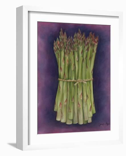 Asparagus-Jennifer Goldberger-Framed Art Print