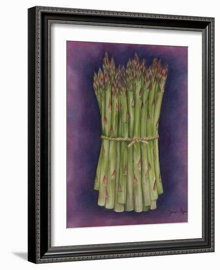 Asparagus-Jennifer Goldberger-Framed Art Print