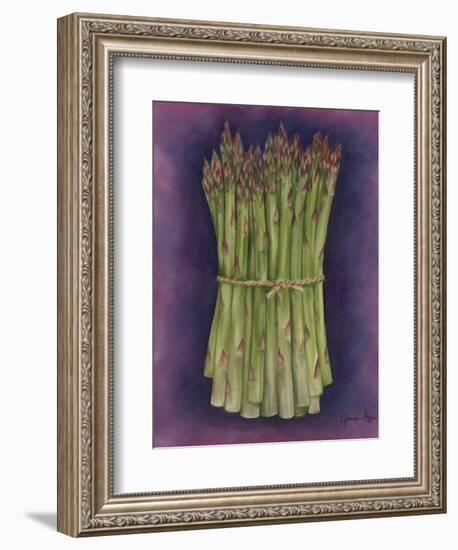 Asparagus-Jennifer Goldberger-Framed Art Print