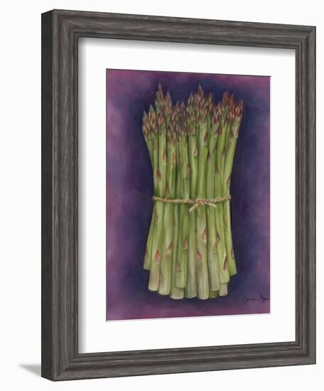 Asparagus-Jennifer Goldberger-Framed Art Print