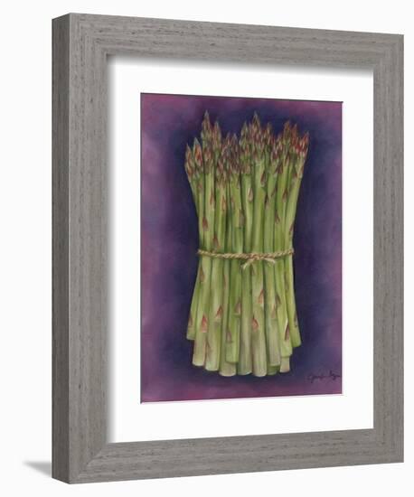 Asparagus-Jennifer Goldberger-Framed Art Print