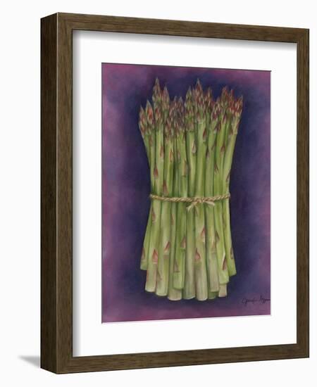 Asparagus-Jennifer Goldberger-Framed Art Print