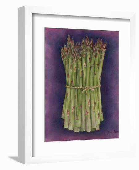 Asparagus-Jennifer Goldberger-Framed Art Print