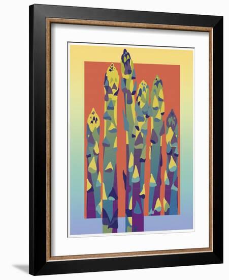 Asparagus-David Chestnutt-Framed Giclee Print