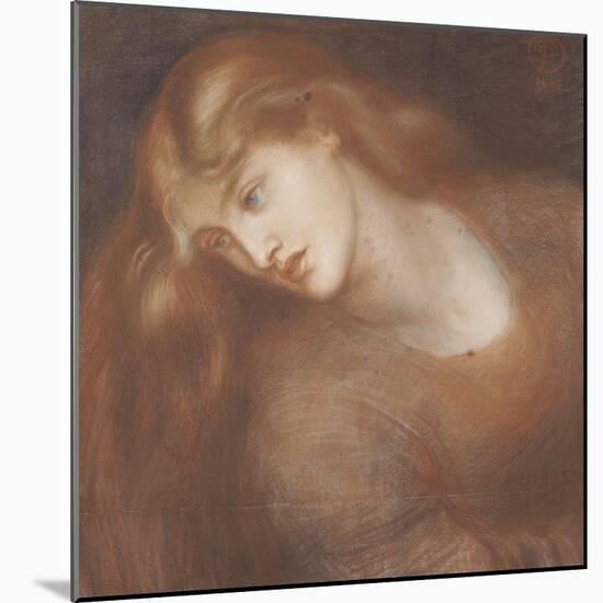 Aspecta Medusa, 1867-Dante Gabriel Rossetti-Mounted Giclee Print