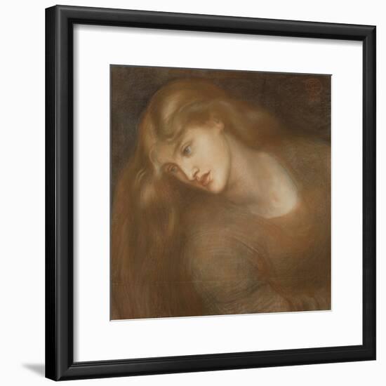 Aspecta Medusa, 1867-Dante Gabriel Rossetti-Framed Giclee Print