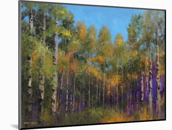 Aspen Autumn-Thomas Stotts-Mounted Art Print