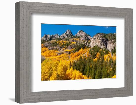 Aspen, Colorado. Maroon Bells-Snowmass Wilderness.-Mallorie Ostrowitz-Framed Photographic Print