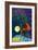 Aspen, Colorado - Timelapse Snowboarder-Lantern Press-Framed Art Print