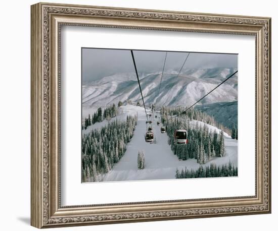Aspen Mountain, Aspen, Mountain, USA-Dee Ann Pederson-Framed Photographic Print