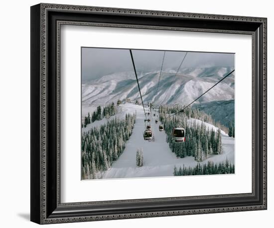 Aspen Mountain, Aspen, Mountain, USA-Dee Ann Pederson-Framed Photographic Print