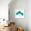 Aspen Teal E143-Albert Koetsier-Framed Art Print displayed on a wall