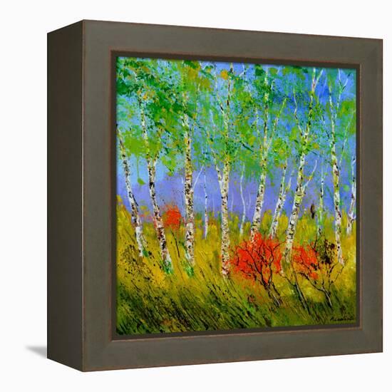 Aspen Trees-Pol Ledent-Framed Stretched Canvas