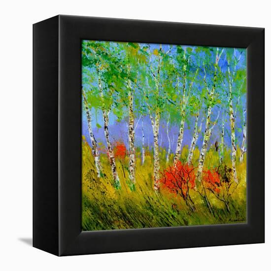 Aspen Trees-Pol Ledent-Framed Stretched Canvas