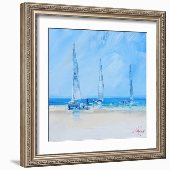 Aspendale Sails 2-Craig Trewin Penny-Framed Art Print