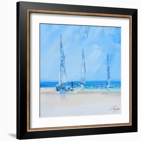 Aspendale Sails 2-Craig Trewin Penny-Framed Art Print