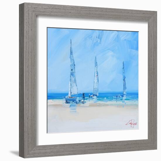 Aspendale Sails 2-Craig Trewin Penny-Framed Art Print