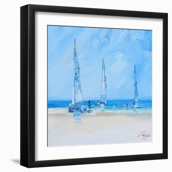 Aspendale Sails 2-Craig Trewin Penny-Framed Art Print