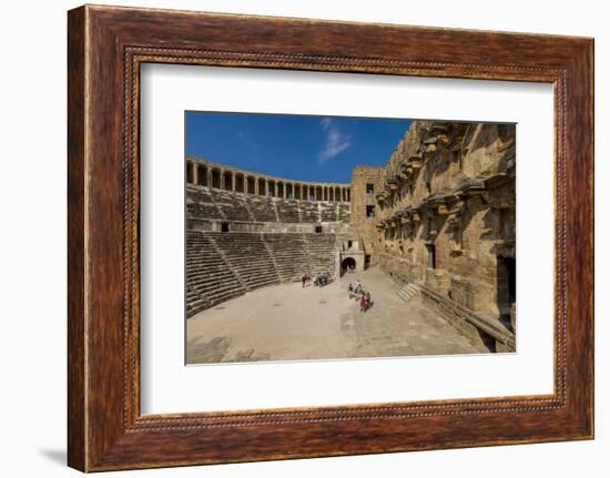 Aspendos Amphitheatre, Antalya, Turkey Minor, Eurasia-Neil Farrin-Framed Photographic Print