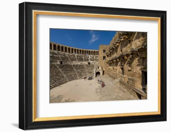 Aspendos Amphitheatre, Antalya, Turkey Minor, Eurasia-Neil Farrin-Framed Photographic Print