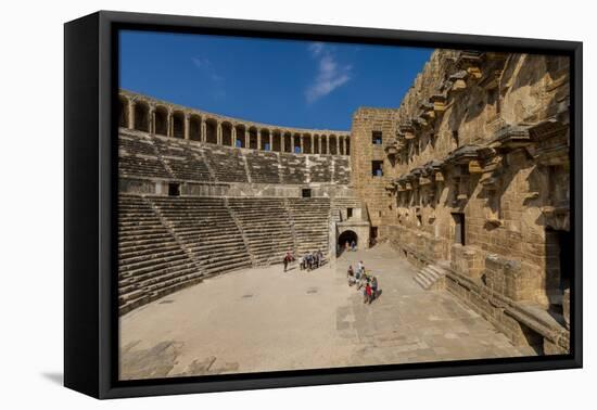 Aspendos Amphitheatre, Antalya, Turkey Minor, Eurasia-Neil Farrin-Framed Premier Image Canvas