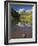 Aspens reflecting in lake under Maroon Bells, Colorado-Joseph Sohm-Framed Photographic Print