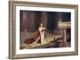 Aspirant Knight Keeping Vigil of Arms for Entry into Knighthood, Illustration from 'Romance and…-John Pettie-Framed Giclee Print