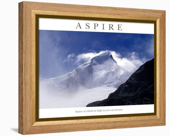 Aspire - Mt Aspiring-AdventureArt-Framed Premier Image Canvas