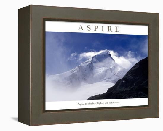 Aspire - Mt Aspiring-AdventureArt-Framed Premier Image Canvas