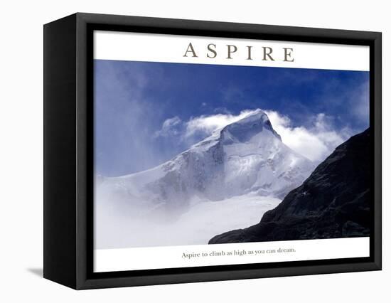 Aspire - Mt Aspiring-AdventureArt-Framed Premier Image Canvas