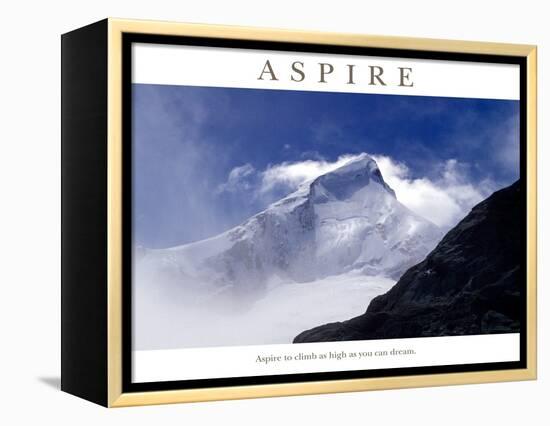 Aspire - Mt Aspiring-AdventureArt-Framed Premier Image Canvas