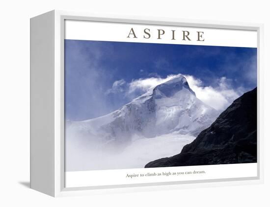 Aspire - Mt Aspiring-AdventureArt-Framed Premier Image Canvas