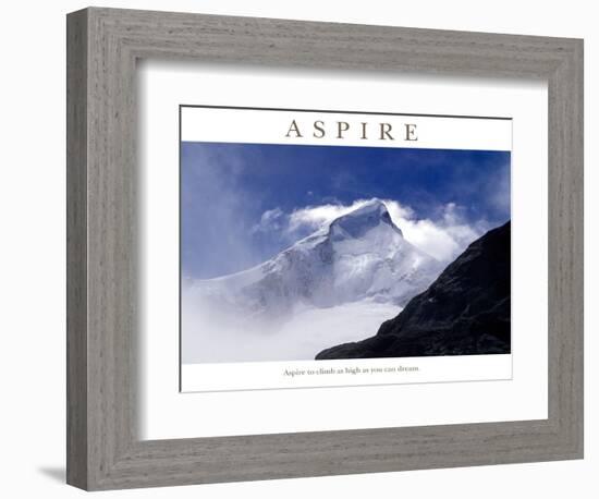 Aspire - Mt Aspiring-AdventureArt-Framed Photographic Print