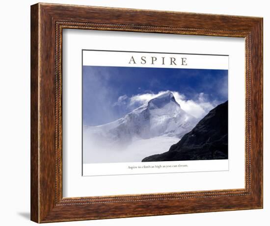 Aspire - Mt Aspiring-AdventureArt-Framed Photographic Print