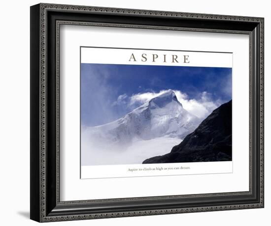 Aspire - Mt Aspiring-AdventureArt-Framed Photographic Print