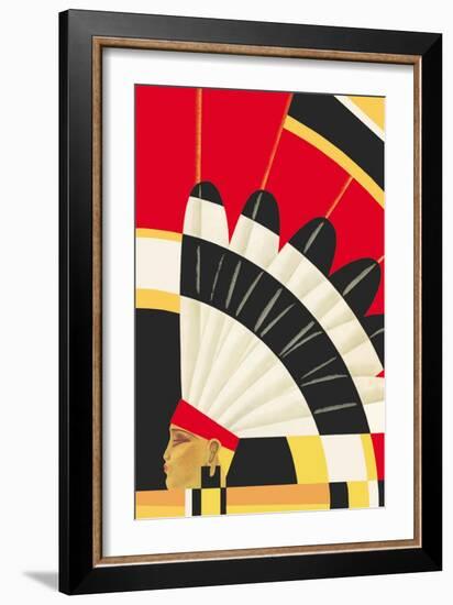 Assamese Dancer-Frank Mcintosh-Framed Art Print