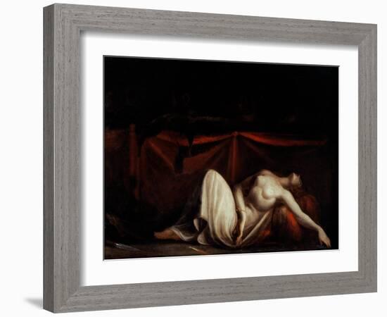 Assassinated Woman and the Furies-Henry Fuseli-Framed Giclee Print