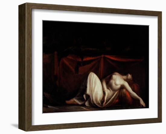 Assassinated Woman and the Furies-Henry Fuseli-Framed Giclee Print