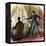 Assassination of Abraham Lincoln by John Wilkes Booth, 1865-null-Framed Premier Image Canvas