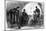 Assassination of President Lincoln, Washington DC, 1865-null-Mounted Giclee Print