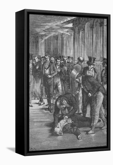 Assassination of Spencer Perceval, 1812 (1906)-Unknown-Framed Premier Image Canvas