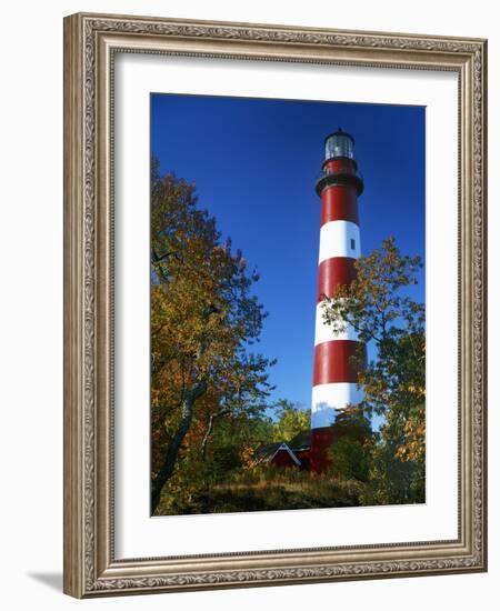 Assateague Lighthouse, Assateague Island, Virginia, USA-Charles Gurche-Framed Photographic Print